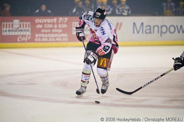 Photo hockey match Strasbourg  - Amiens  le 13/09/2008