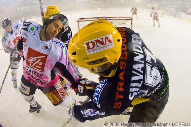 Photo hockey match Strasbourg  - Amiens  le 13/09/2008