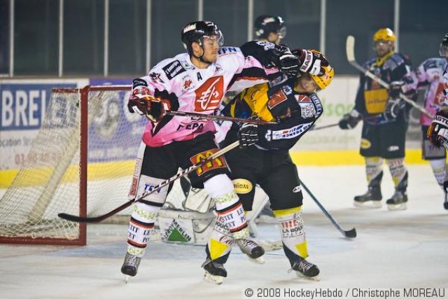 Photo hockey match Strasbourg  - Amiens  le 13/09/2008