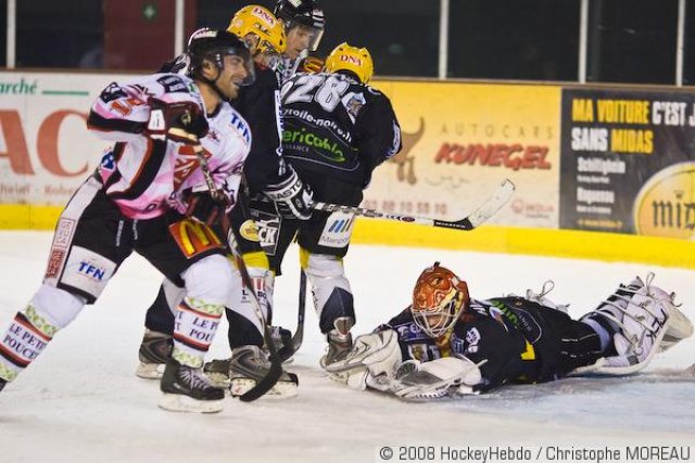 Photo hockey match Strasbourg  - Amiens  le 13/09/2008