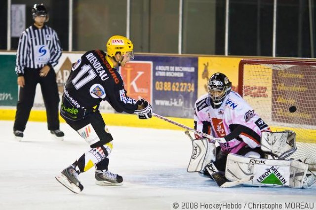 Photo hockey match Strasbourg  - Amiens  le 13/09/2008