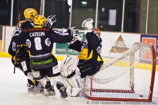 Photo hockey match Strasbourg  - Amiens  le 13/09/2008
