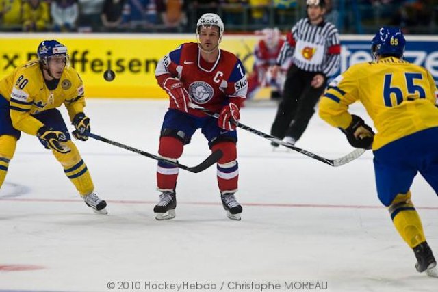 Photo hockey album Hockey Mondial 10 : Suède - Norvège