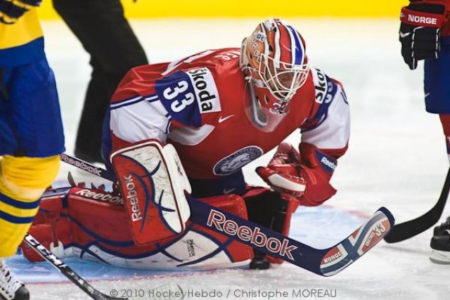 Photo hockey album Hockey Mondial 10 : Suède - Norvège