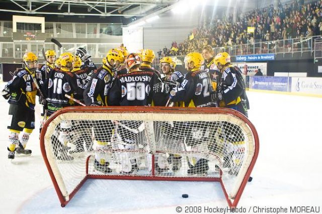 Photo hockey match Strasbourg  - Amiens  le 13/09/2008