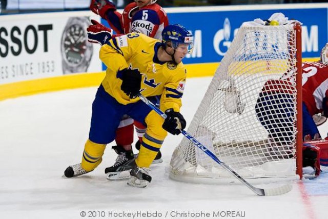 Photo hockey album Hockey Mondial 10 : Suède - Norvège