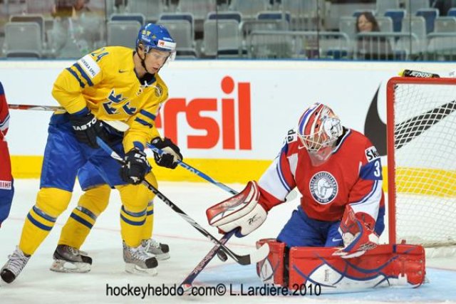 Photo hockey album Hockey Mondial 10 : Suède - Norvège