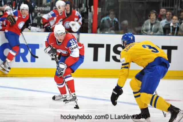 Photo hockey album Hockey Mondial 10 : Suède - Norvège