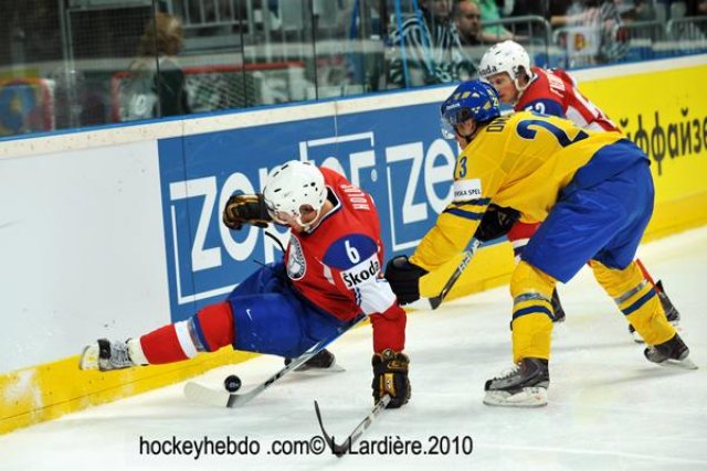 Photo hockey album Hockey Mondial 10 : Suède - Norvège