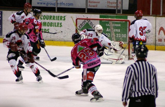 Photo hockey match Amiens  - Neuilly/Marne le 16/09/2008
