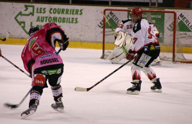 Photo hockey match Amiens  - Neuilly/Marne le 16/09/2008
