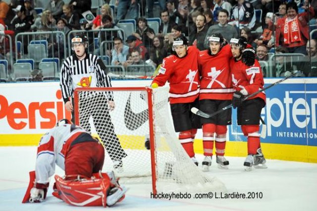 Photo hockey reportage Hockey mondial 10: La Suisse invaincue