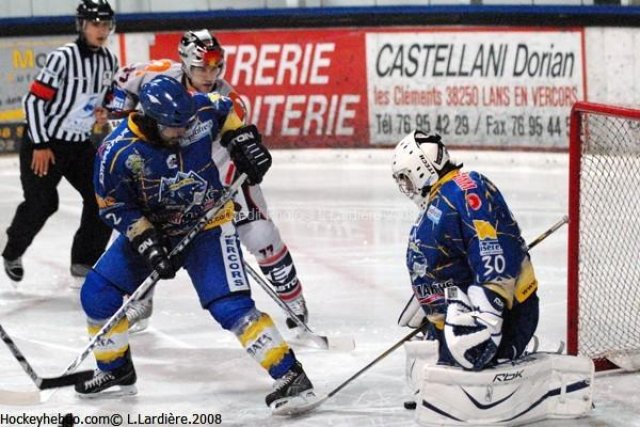 Photo hockey match Villard-de-Lans - Grenoble  le 16/09/2008