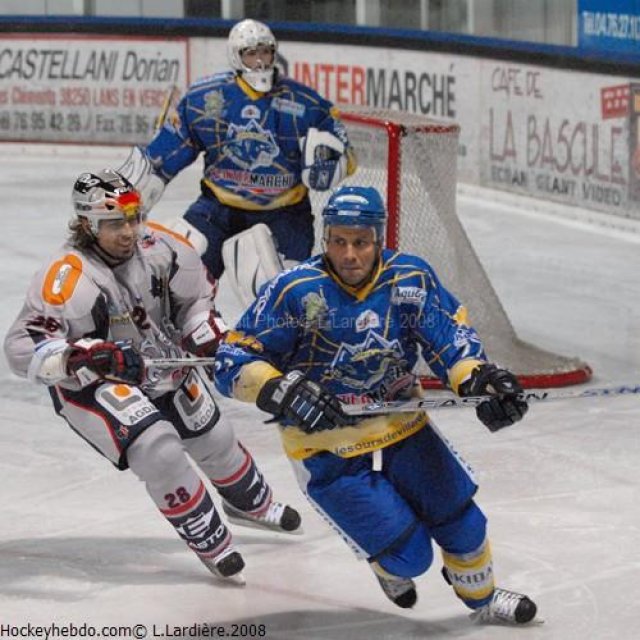 Photo hockey match Villard-de-Lans - Grenoble  le 16/09/2008