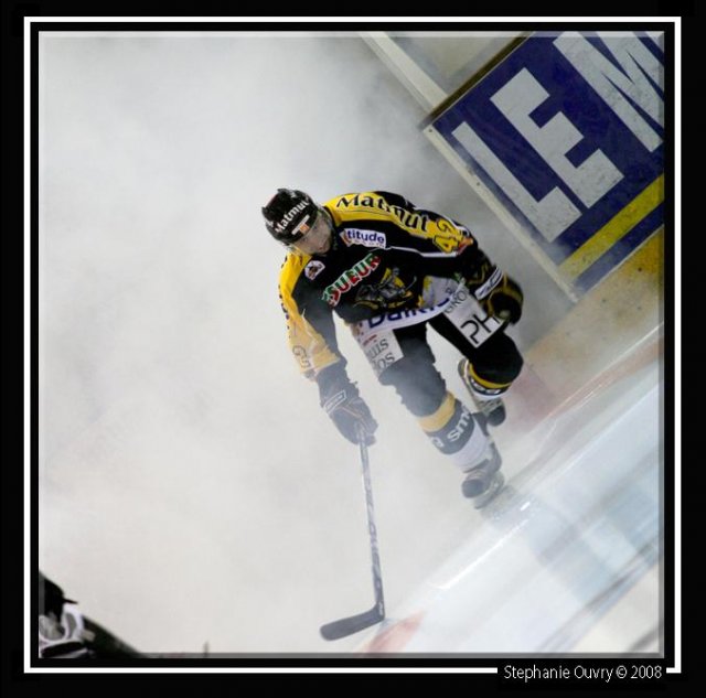 Photo hockey match Rouen - Caen  le 16/09/2008