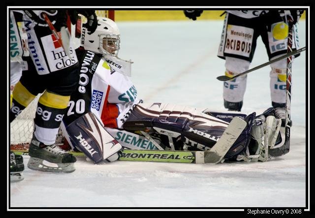 Photo hockey match Rouen - Caen  le 16/09/2008