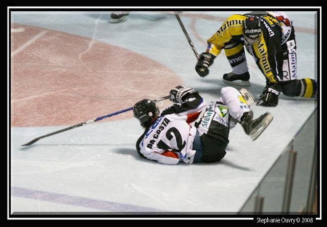 Photo hockey match Rouen - Caen  le 16/09/2008