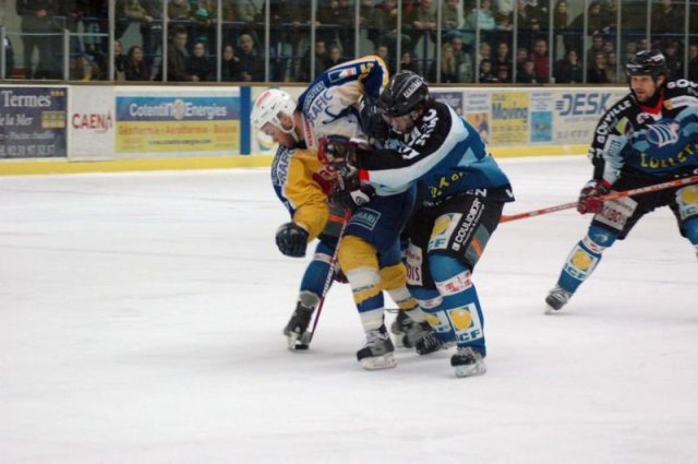 Photo hockey match Caen  - Chamonix  le 08/03/2008