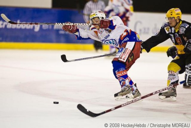 Photo hockey match Strasbourg  - Epinal  le 16/09/2008