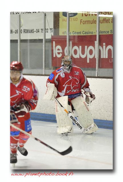 Photo hockey match Valence - Mulhouse le 11/09/2010