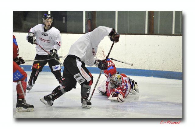 Photo hockey match Valence - Mulhouse le 11/09/2010