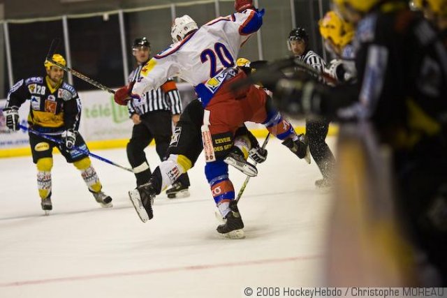 Photo hockey match Strasbourg  - Epinal  le 16/09/2008