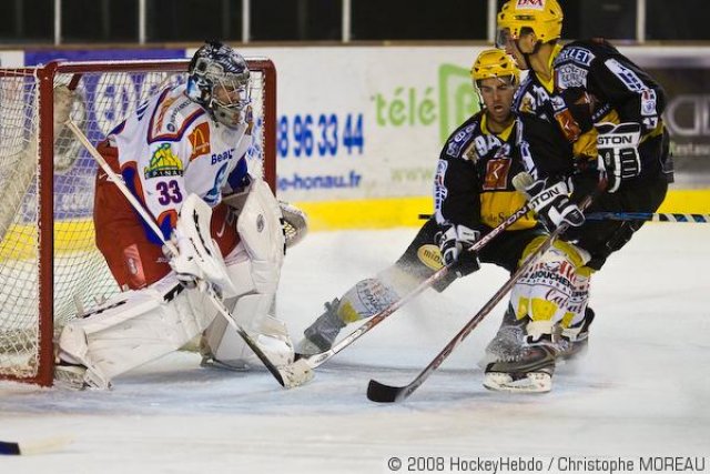Photo hockey match Strasbourg  - Epinal  le 16/09/2008