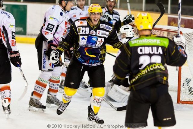 Photo hockey match Strasbourg  - Amiens  le 14/09/2010