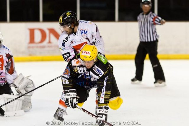 Photo hockey match Strasbourg  - Amiens  le 14/09/2010