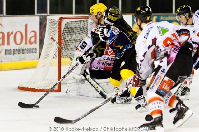 Photo hockey match Strasbourg  - Amiens  le 14/09/2010