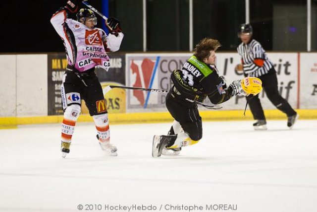 Photo hockey match Strasbourg  - Amiens  le 14/09/2010