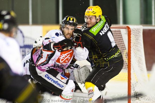 Photo hockey match Strasbourg  - Amiens  le 14/09/2010