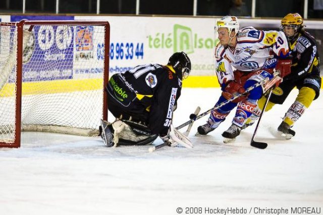 Photo hockey match Strasbourg  - Epinal  le 16/09/2008