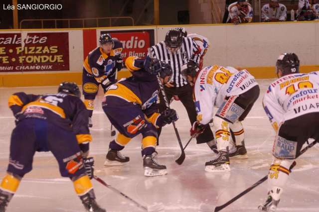 Photo hockey match Chamonix  - Morzine-Avoriaz le 14/09/2010