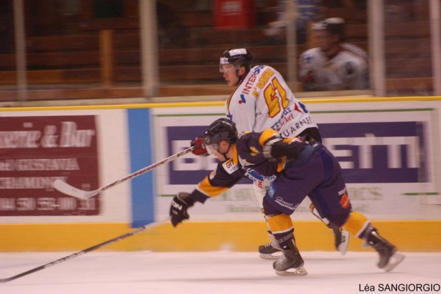 Photo hockey match Chamonix  - Morzine-Avoriaz le 14/09/2010