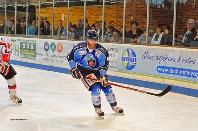 Photo hockey match Angers  - Briançon  le 18/09/2010