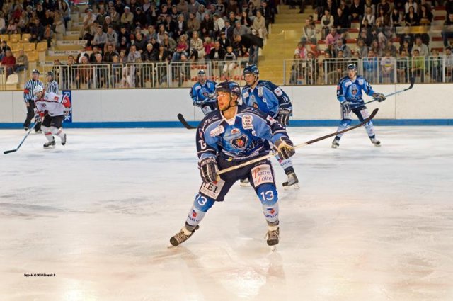 Photo hockey match Angers  - Briançon  le 18/09/2010