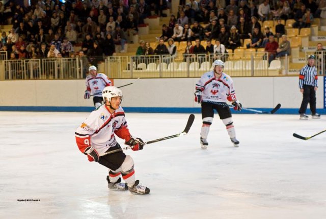 Photo hockey match Angers  - Briançon  le 18/09/2010