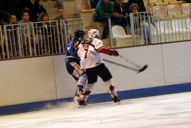 Photo hockey match Angers  - Briançon  le 18/09/2010