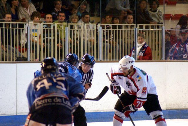 Photo hockey match Angers  - Briançon  le 18/09/2010