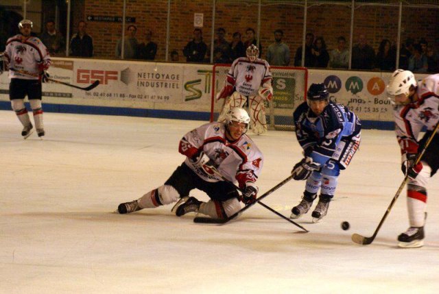 Photo hockey match Angers  - Briançon  le 18/09/2010