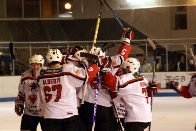Photo hockey match Angers  - Briançon  le 18/09/2010