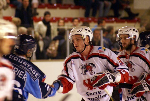 Photo hockey match Angers  - Briançon  le 18/09/2010