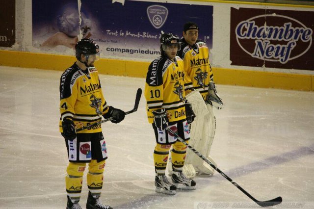 Photo hockey match Chamonix  - Rouen le 18/09/2010