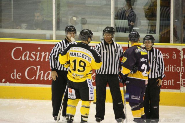 Photo hockey match Chamonix  - Rouen le 18/09/2010