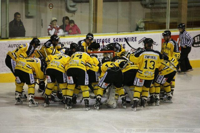 Photo hockey match Chamonix  - Rouen le 18/09/2010