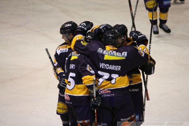 Photo hockey match Chamonix  - Rouen le 18/09/2010