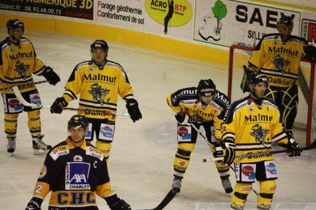 Photo hockey match Chamonix  - Rouen le 18/09/2010
