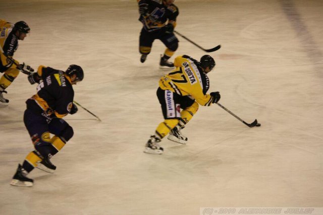 Photo hockey match Chamonix  - Rouen le 18/09/2010