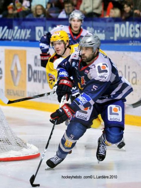 Photo hockey match Grenoble  - Strasbourg  le 18/09/2010